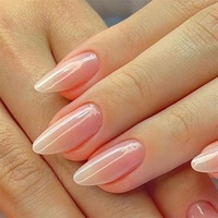 2025 Top Tendance Usine Fourniture Salon Comme Feu Flamme Conception Mode Ongles Shinny Press On Nails