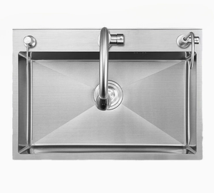 Évier de cuisine compact en acier inoxydable pour camping-car - Product Image 2