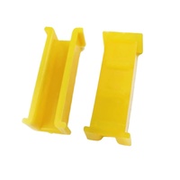 Rail de guidage d'ascenseur moderne en plastique, avec garniture de patin, rail auxiliaire de contrepoids et rail principal, pour appartement et villa 10016