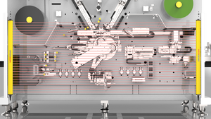 Akusense standart 15ms emniyet lambası perde aracılığıyla ışın kızılötesi LED ışık açık alan bariyer optik algılama güvenlik sensörü - Product Image 6