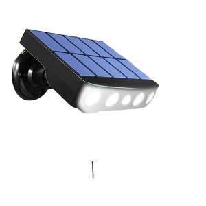 Potentes Luces Solares de Seguridad con 4 LED IP65, Sensor de Movimiento para Exteriores, 3 Modos, Recargables, Impermeables, de Pared, para Trabajo Nocturno y Jardín - Product Image 2