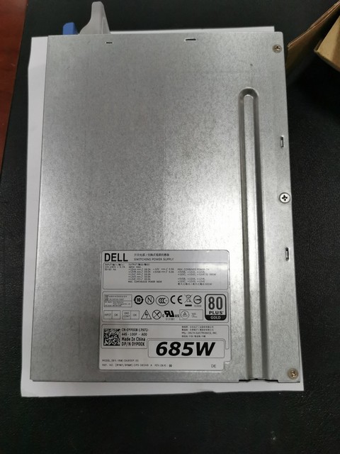 Original Power Supply for Dell T3610 and T5610 Workstations, 685W High Power.