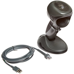เครื่องสแกนบาร์โค้ดแบบแฮนด์ฟรี Zebra DS9808 2D ความเร็ว 200 สแกน/วินาที พร้อมพอร์ต USB และ RFID สำหรับการสแกนลายเซ็น - Product Image 4