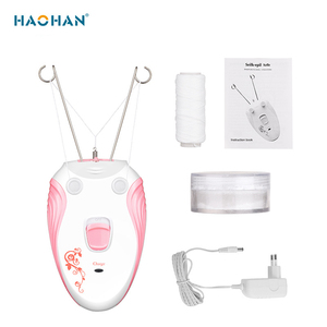 Haohan soie Epil appel du visage <span class=keywords><strong>épil</strong></span>ation outil de filetage Machine femmes visage dissolvant fil visage électrique <span class=keywords><strong>épil</strong></span>ateur - Product Image 2