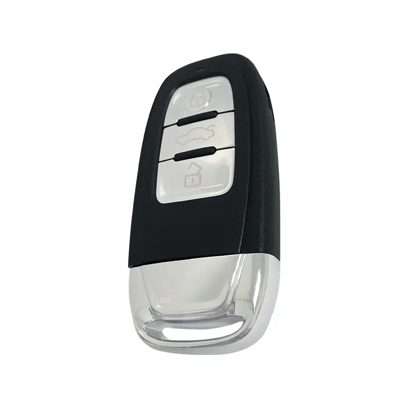 Llave abatible para coche, mando a distancia inalámbrico, de excelente calidad, para A6L, A6, A4, A4L, Q7, Q5, Q3