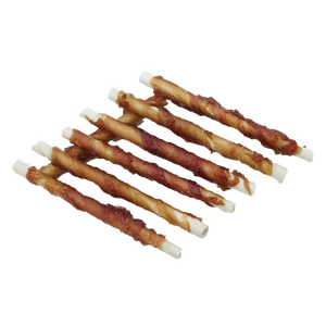 OEM ODM kalsiyum takviyesi beslenme sığır derisi Donut tavuk ördek sığır eti evcil hayvan atıştırmalığı tedavi köpek maması - Product Image 6