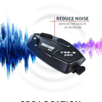 Casque de moto TOUCARE T30S avec kit Bluetooth, interphone 1,2 km pour la conduite
