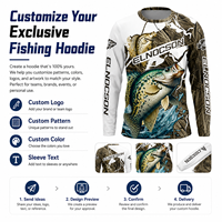 Camisa de Pesca de Manga Larga con Protección UV, Transpirable y Refrescante, para Hombre, Venta al Por Mayor, para Pesca de Lubina y Pesca en Alta Mar