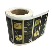 Étiquettes personnalisées imprimées en vinyle transparent adhésif et imperméable pour bouteilles de shampoing, étiquettes holographiques à froid pour emballages cosmétiques