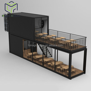 Grosir rumah ajaib 20ft pabrik kontainer seluler Bar digunakan kontainer pengiriman untuk Mall aplikasi dijual - Product Image 3