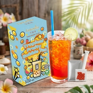 Kit de Té de Burbujas Sabor Tropical Taiwán Vegano Caja 150g - Product Image 1