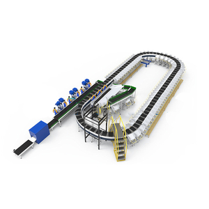 Sortation kurulum hizmeti çin üretici ile parsel için özelleştirilmiş otomatik parsel çapraz bant sıralama konveyör hattı - Product Image 6