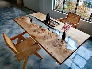 Resina Epoxi Transparente 2 en 1 <span class=keywords><strong>para</strong></span> Vertido Profundo, Sin Burbujas, Pegamento AB <span class=keywords><strong>para</strong></span> Mesas de Río de <span class=keywords><strong>Madera</strong></span>, Curado UV - Product Image 3