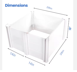 คอกสุนัขทำจากพีวีซีทำจากโลหะเคลือบแข็งแรงป้องกันการเคี้ยวประตูสัตว์เลี้ยงกล่องใส่สัตว์เลี้ยงขนาดใหญ่ขนาดกลาง - Product Image 5