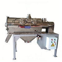 Tamis vibrant centrifuge horizontal à flux d'air Dahan WQS18-65 pour poudre de Baobab