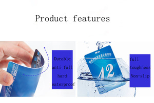 บัตรผ่านข้อมูลรับรองความปลอดภัยสูงป้าย PVC โลโก้ที่ออกแบบได้ตามที่ต้องการ - Product Image 5