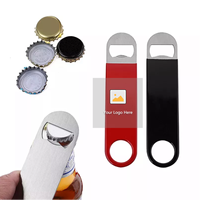 Décapsuleur de bouteille de bière plat en acier inoxydable personnalisé, vierge pour sublimation, avec votre design – Vente chaude directe usine