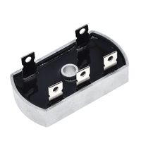 Module redresseur à pont de diodes triphasé 50A 1200V en boîtier métallique aluminium, prix usine, marque standard, montage traversant, SQL50A