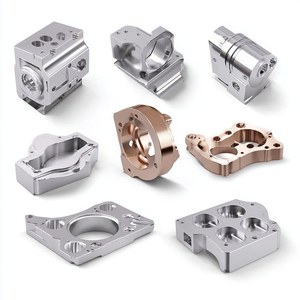 Is09001 gecertificeerde fabriek op maat gemaakte metalen onderdelen accessoires OEM aluminiumlegering onderdelen CNC-bewerkingsdiensten - Product Image 2