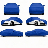 Housse de voiture intérieure, accessoires automobiles, tissu extensible résistant aux rayures, anti-poussière, protection de la peinture, taille personnalisable, logo universel