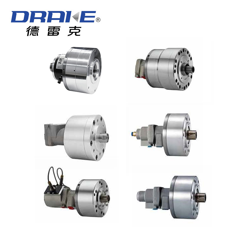 single piston round disc rotating air