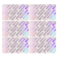 Étiquettes de sécurité holographiques personnalisées anti-contrefaçon - Autocollants de garantie avec code QR inviolables pour l'électronique et la protection de la marque