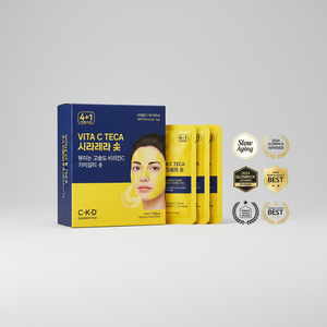 CKD Vita C Teca Blemish Shot Mask Sheet 4ea Set (+1ea) High Quality Facial Masks - Product Image 2