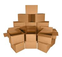 Cajas de Cartón Corrugado Biodegradables y Ecológicas de Materiales Reciclados a Bajo Costo - Cartón Plano con Impresión Offset