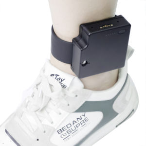 Bracelet GPS 4G avec interphone vocal bidirectionnel anti-effraction pour détenus, personnes en liberté conditionnelle et délinquants - Product Image 1