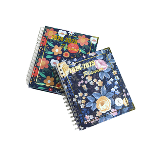 Agenda Settimanale Personalizzata A5/A4 con Rilegatura Termica e Divisori in Carta Riciclabile - Product Image 1