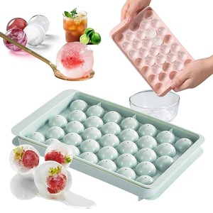 33 Ice Boll Hockey PP Mold Frozen Whiskey Ball Popsicle Ice Cube Tray <b>Box</b> Lollipop Making Gifts Kitchen <b>Tools</b> Accessories - Product Image 6
