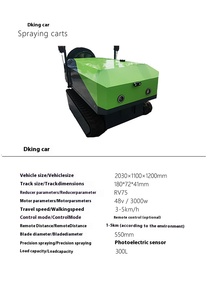 Bomba pulverizadora inteligente de control remoto para granja de alta calidad, máquina pulverizadora de granja de pesticidas para huerto, pista de ingeniería autopropulsada - Product Image 3