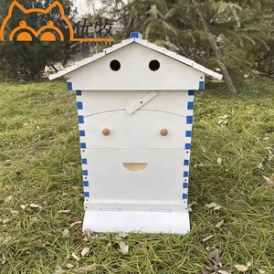 Ruches d'abeilles automatiques <span class=keywords><strong>en</strong></span> <span class=keywords><strong>bois</strong></span> Cadres automatiques Ruche d'abeilles automatique avec 7 cadres <span class=keywords><strong>Kit</strong></span> de démarrage - Product Image 5