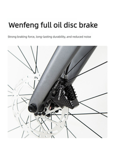 Vélo de Gravel X WheelTop GEX-13 vitesses avec dérailleur électronique sans fil, freins à disque hydrauliques, roues en carbone, guidon Gravel X 13 vitesses Hig - Product Image 5