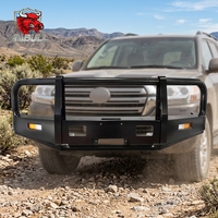 Pare-chocs avant tout-terrain en acier carbone robuste Ambull, barre de protection, barre de poussée pour Toyota Land Cruiser LC76 LC79