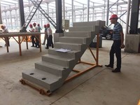 Coffrage de Forme pour Escalier en Béton Préfabriqué Réglable pour Projets de Construction