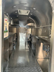 OEM Mobile Food Trailer Truck Mobile Ice Cream Vending Cart Customized Hot Dog Food Cart for <b>Sale</b> Europe - Product Image 5