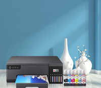 Printer Inkjet kecil portabel Desktop Transfer tekan panas sublimasi pewarna A4 Printer Inkjet L8058 DTF mesin cetak
