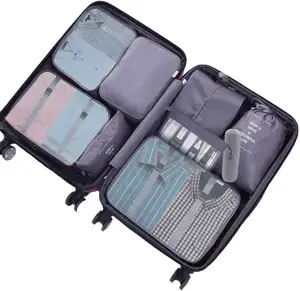 Nouveau sac de rangement de valise pliable multifonctionnel, organisateurs de Cubes d'emballage, organisateur de bagages de voyage, sacs de rangement de bagages