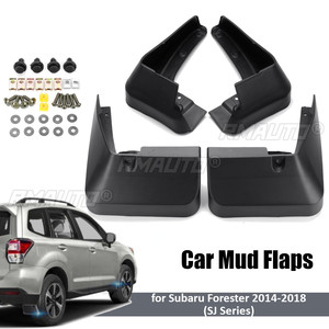 ชุดบังโคลนรถยนต์ 4 ชิ้น สำหรับ Subaru Forester SJ ปี 2014 2015 2016 2017 2018  บังโคลนหน้าและหลัง - Product Image 1