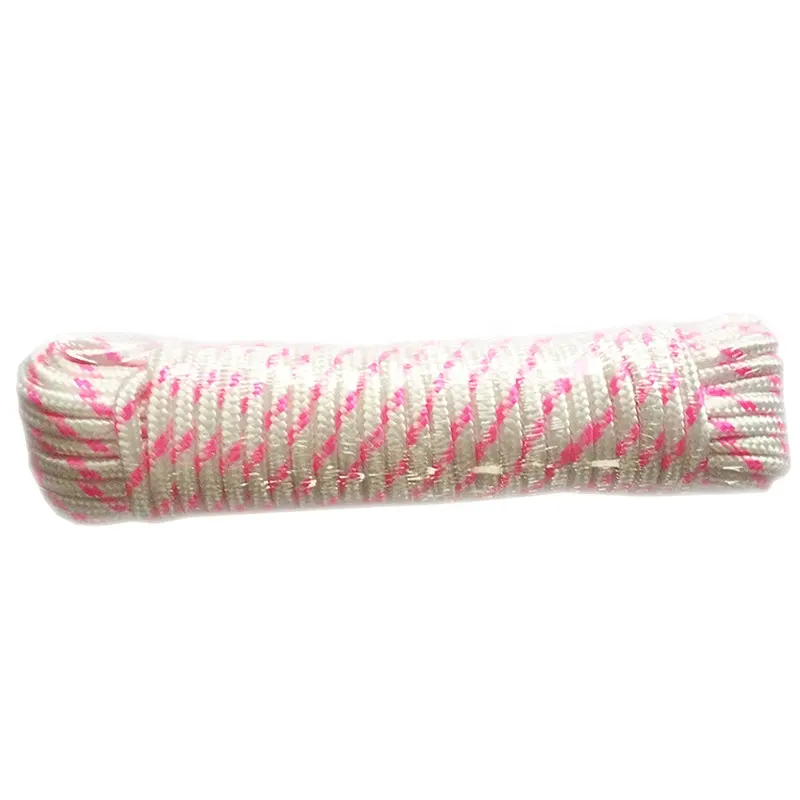 Long life PE twisted braided fishing rope for marine usage pe twine pp polyester nylon polypropylene rope