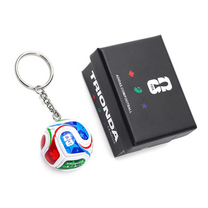 <strong>2026</strong> US-Canada-Mexico Football Match Ball Cute Plastic <strong>Keychain</strong> Flag Pendant Team Logo Gift Box - Product Image 1