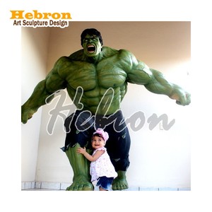 Sculture di Personaggi Marvel di Alta Qualità: Grande Scultura Classica in Vetroresina del Supereroe <span class=keywords><strong>Hulk</strong></span> - Product Image 3