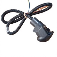 Ensemble de commande à distance authentique pour joystick, valve 6680419, poignée auxiliaire gauche à quatre interrupteurs pour Bobcat Doosan