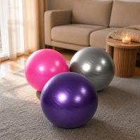 Ballon de yoga/Pilates/Gymnastique en PVC anti-éclatement, écologique, OEM, pour promotion, 45/55/65/75 cm