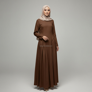 <strong>New</strong> Sweatshirt <strong>Abaya</strong> Muslim Dresses Daily Wear Casual Dresses Plain Simple Women <strong>Abaya</strong> Islamic Clothing Layyin - Product Image 3
