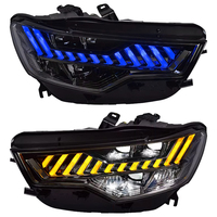 YU GUANG pour Audi A6 C7 2012-2015 Phares LED 6000K Accessoires Auto Durables Modifiés Feux de Jour