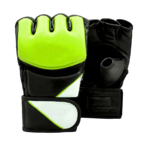 ถุงมือฝึกซ้อม MMA แบบมีโลโก้สั่งทำ พร้อมแผ่นเจลรองในและผ้าพันมือ สำหรับศิลปะการต่อสู้และการฝึกงานฝีมือ - Product Image 1