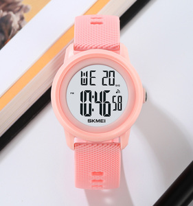 <span class=keywords><strong>Montre</strong></span> numérique sportive LED SKMEI 2218 avec fonction lumineuse, bracelet en silicone en <span class=keywords><strong>gros</strong></span>, <span class=keywords><strong>montre</strong></span>-bracelet pour femmes, alarme, Relojes Hombr - Product Image 3