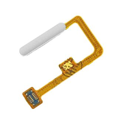 Cavo flessibile per pulsante di accensione Xiaomi Mi11 Lite con lettore di impronte digitali, design a barra argentata - Product Image 3